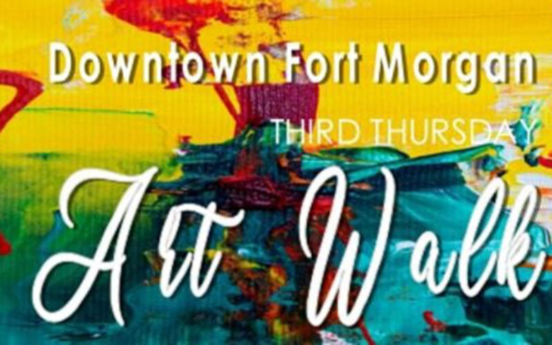 Downtown Fort Morgan, Third Thursday Art Walk
